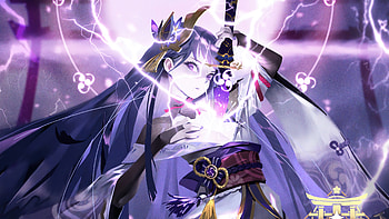 Raiden, Genshin Impact HD wallpaper