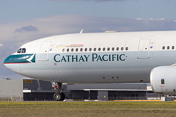 Cathay Pacific, fleet size, airplane stock, aviation company HD wallpaper