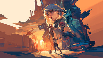 Valorant Deadlock Theme, Deadlock (Valorant), video game, Valorant HD wallpaper