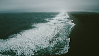 Ocean Sea Beach, ocean, sea, beach, nature HD wallpaper