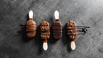 Ice Cream Bars, dessert, bar, food, ice cream HD wallpaper