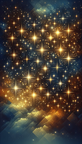 Twinkling Stars Mobile, star, Stars, cosmic, galaxy, Night Sky HD phone wallpaper