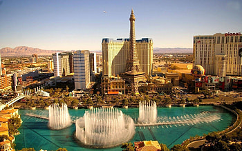 Las Vegas Fountains, las-vegas, world, fountain HD wallpaper