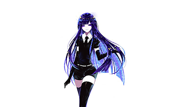 Minimal, cute, Lapis Lazuli, Houseki no Kuni HD wallpaper