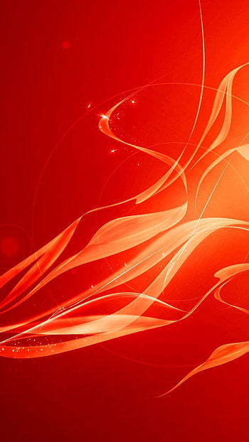 Red Light, Red, Abstract Background HD phone wallpaper