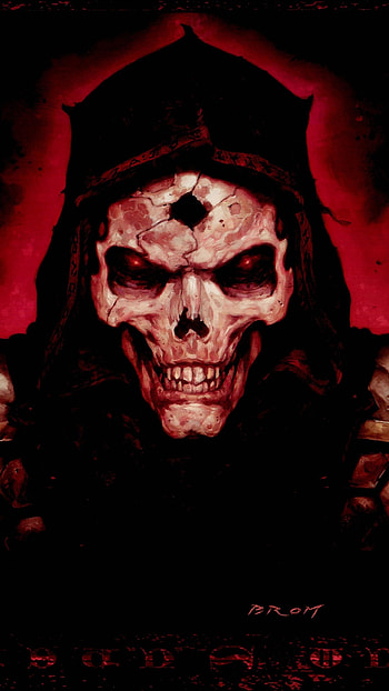 Full Skull , Backgrounds . HD phone wallpaper
