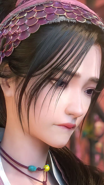 Tu Li, organ, hair HD phone wallpaper