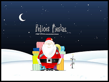 Holidays, New Year, Jack Frost, Moon, Christmas, Presents, Gifts HD wallpaper