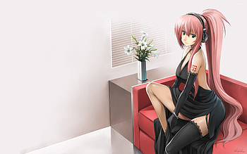 Luka Megurine, Anime idol, Stunning , Mesmerizing beauty HD wallpaper