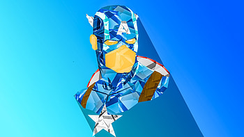 Captain America, Facets HD wallpaper