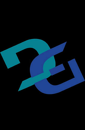 DG, electric blue, symbol HD phone wallpaper
