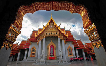Sakchai-Lalit-Marble-Temple, bangkok, , temple, marble, beautiful, sakchai lalit HD wallpaper