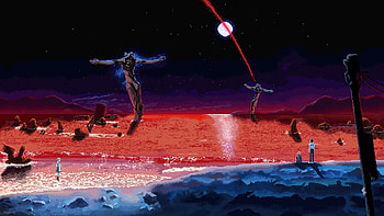 End of Evangelion - pixel art: evangelion, The End of Evangelion HD wallpaper