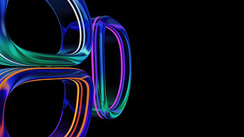 Abstract Square Glass Forms 3d, abstract, 3d, artist, artwork, digital-art, dark, black, oled, behance HD wallpaper