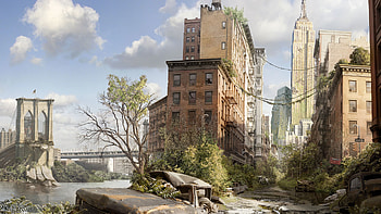 Post-Apocalyptic Dump - HD wallpaper