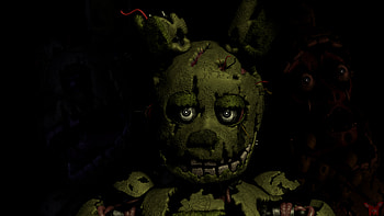 Springtrap: FNaF 3 — Horror, Springtrap (Five Nights at Freddy's), video game, Five Nights at Freddy's 3, Five Nights at Freddy's HD wallpaper