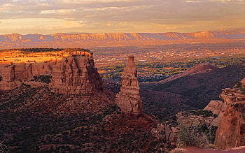Colorado National Monument, desert, landscape, mountains, rocks, usa HD wallpaper