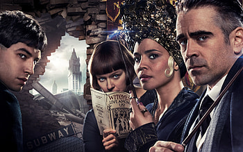 Colin Farrell, fantasy poster, Fantastic Beasts and Where to Find Them HD wallpaper