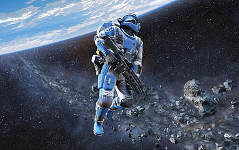 People, Fantasy, Universe, Weapon HD wallpaper