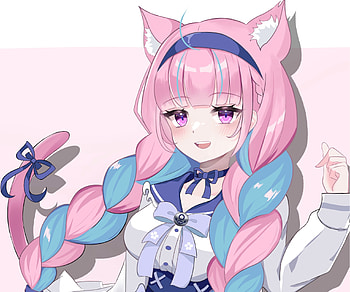 Minato Aqua, hololive, Minato Aqua, Anime, Virtual Youtuber HD wallpaper