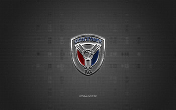 Yaracuyanos FC, Venezuelan football club, gray logo, gray carbon fiber background, Venezuelan Primera Division, football, San Felipe, Venezuela, Yaracuyanos FC logo HD wallpaper