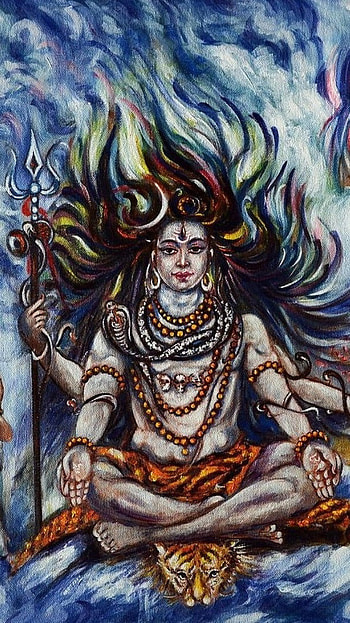 Mahakal Live, Beautiful Painting HD phone wallpaper