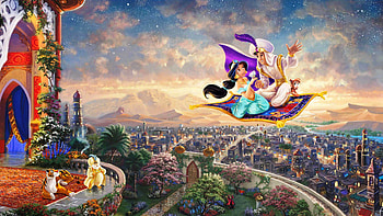 Flying carpet, Princess Jasmine HD wallpaper