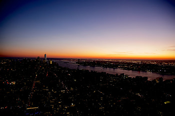 New York, Cities, Usa, View From Above, Night City, City Lights, United States, Megapolis, Megalopolis HD wallpaper