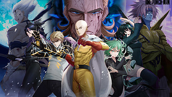 Fubuki Garou Genos King Saitama Sonic One Punch Man HD wallpaper