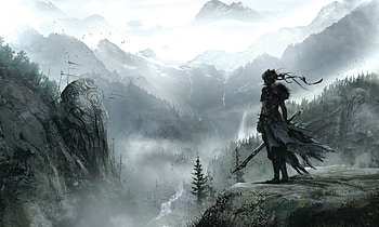 Hellblade, , Background , Dark fantasy HD wallpaper
