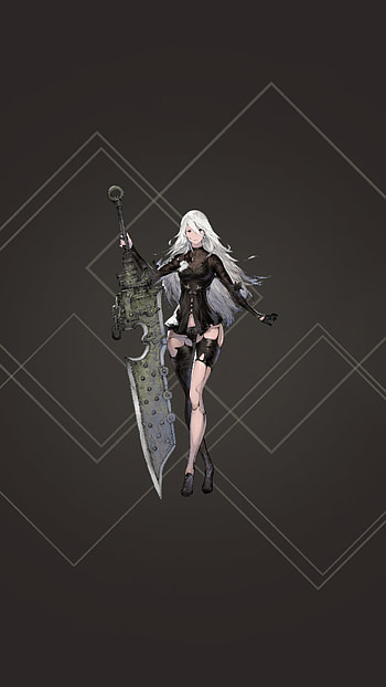 A2 Divergent Attacker, nier, automata, reincarnation HD phone wallpaper