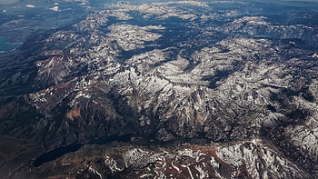 Mountainous terrain, Geology HD wallpaper