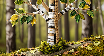 Silver-Braided Birch — Forest, Birch HD wallpaper