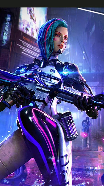 Fire Attitude, Girl Player HD phone wallpaper