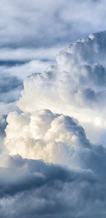 Clouds, Sky graphy, White clouds, Samsung galaxy s8 HD phone wallpaper
