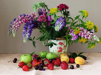 still life, fruit, beautiful, food HD wallpaper