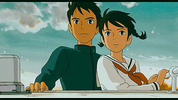 Umi and Shun on the Sea, Anime, From Up on Poppy Hill HD wallpaper