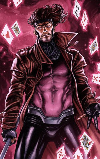 Gambit, Marvel Comics, Charming anti-hero, Thieves' Guild HD phone wallpaper
