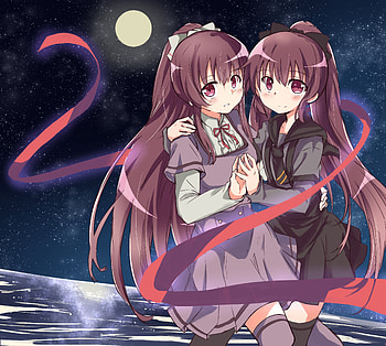 Amane Twins, Anime, Magia Record Mahou Shoujo Madoka ☆ Magica Gaiden HD wallpaper