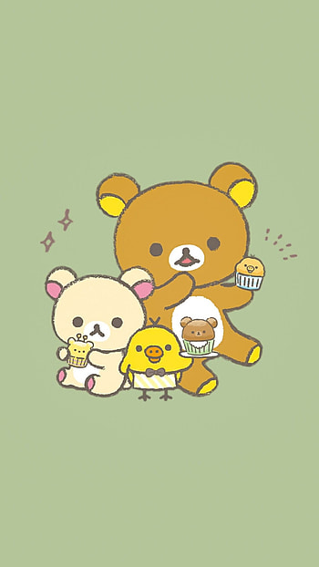 Rilakkuma, Korilakkuma HD phone wallpaper
