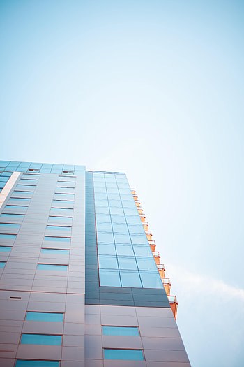 Sky, Architecture, Building, Shine, Light, Minimalism HD phone wallpaper