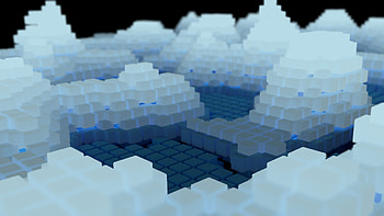 ... version of the rendered here. cubes HD wallpaper