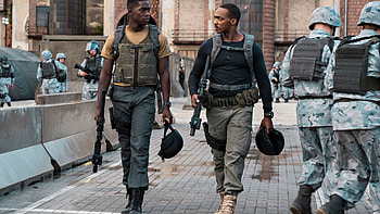 Outside the Wire, Anthony Mackie, Damson Idris, movies HD wallpaper