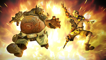 Overwatch comic, Junkrat and Roadhog, eSports news, Entertaining storyline HD wallpaper