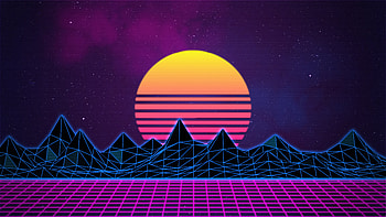 Retrowave Neon 80 Vibe , retrowave, neon, artist, artwork, digital-art, deviantart HD wallpaper