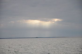 ... A Silver Lining in Everything, cloudy, key largo, nature, parasailing, water HD wallpaper