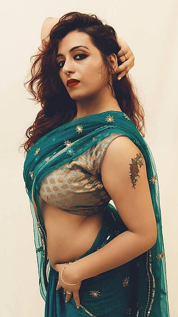 Aparna, model, saree lover HD phone wallpaper