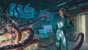 Damn, it's alive!, Sci Fi, woman HD wallpaper