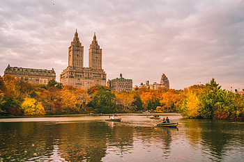 Jacqueline Kennedy Onassis Reservoir, Central Park HD wallpaper