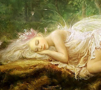 Sweet angel dream, sweet, nature, angel, lovely, dream HD wallpaper